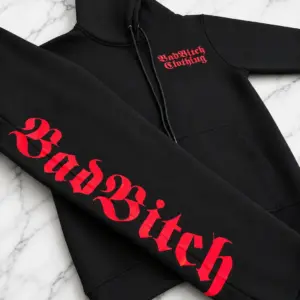 Old English Black/Red Tracksuit